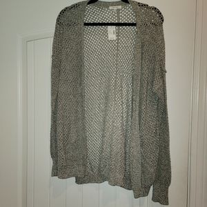 Maurices Cardigan - Open Weave NWT